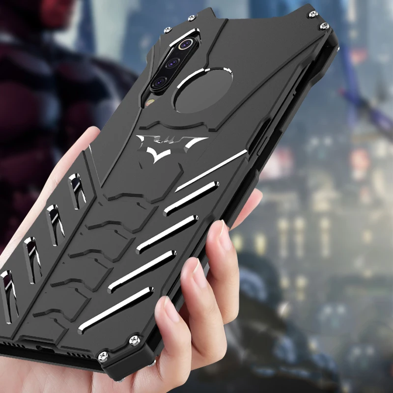 Для XIAOMI Mi 9 чехол оригинальный R JUST роскошный бронированный Алюминиевый