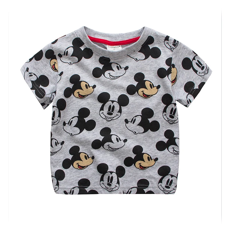 

Children Boys T-Shirt 2018 Cotton Tops Shirt Kids Clothing Animal Pattern Dinosaur Top tees Baby Girl Clothing