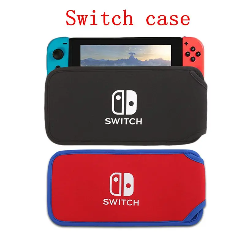 

EVA Portable Bag Nintend Switch Carrying Game Storage Case Soft Protector for Nintendoswitch NS Console Black&Red Accessories