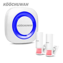 Беспроводной дверной звонок, дверной звонок, сигнализация для ворот дома, инфракрасный датчик, входной дверной звонок, детектор движения для магазина/дома