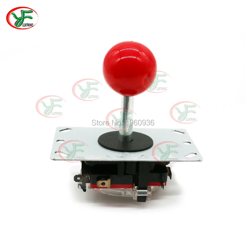 Бесплатная доставка джойстик Sanwa Red Ball 4/8 Way запасные части для аркадных игр сделай