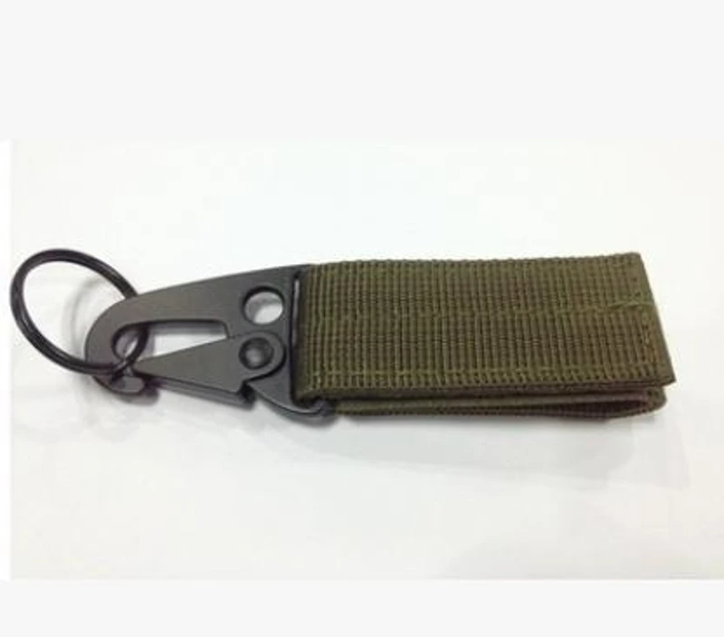 

Tactical Key Ring Belt Holder Nylon Hanging Belt Clips for Molle Strap Webbing Attachement Hiking Backpack Clasp
