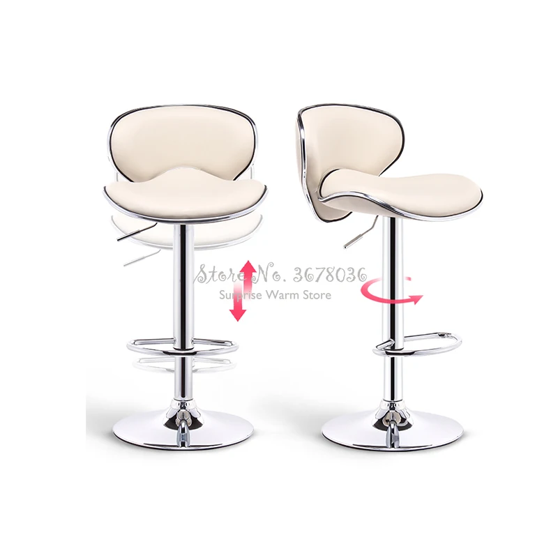 Высококачественный подъемный вращающийся барный стул Железный барный стул барный табурет сиденье Кресло для макияжа вращающиеся барные