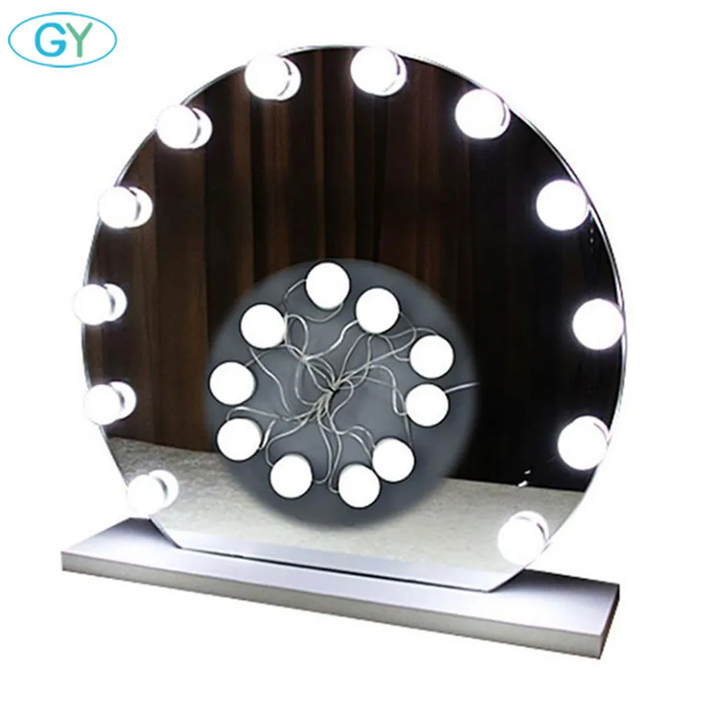 

Touch dimmable Makeup Mirror light,led vanity lights Bulbs Kit for Dressing Table with Dimmer, coiffeus luces espejo 6/9/12 lamp