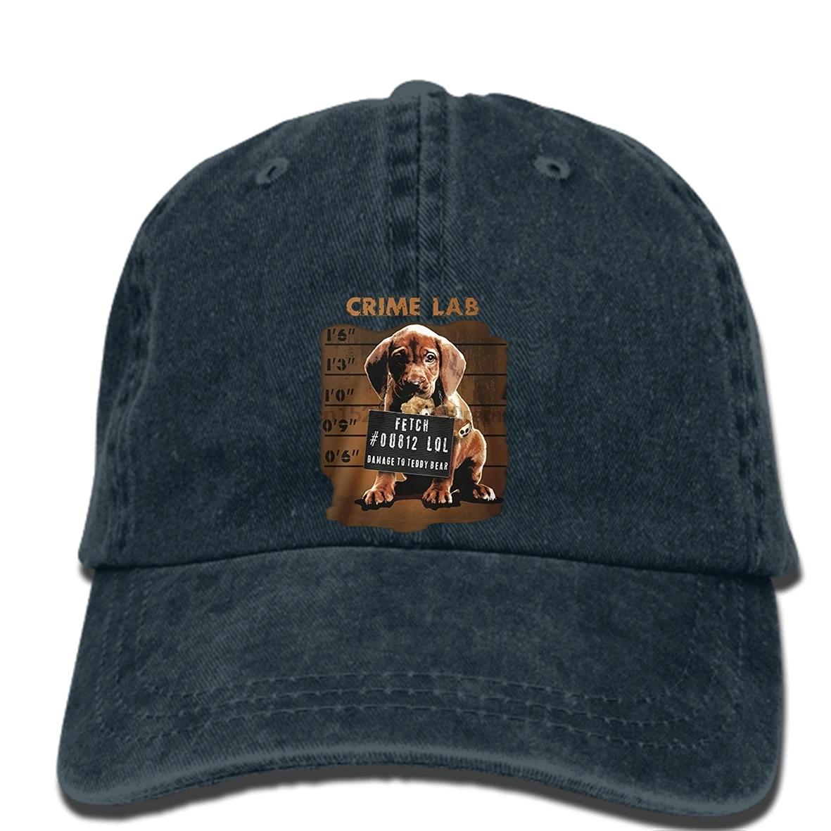 hip hop Baseball caps hat Logo Crew Neck New Style Crime Lab I Love My Dog Labrador Men's cap Mens women | Аксессуары для