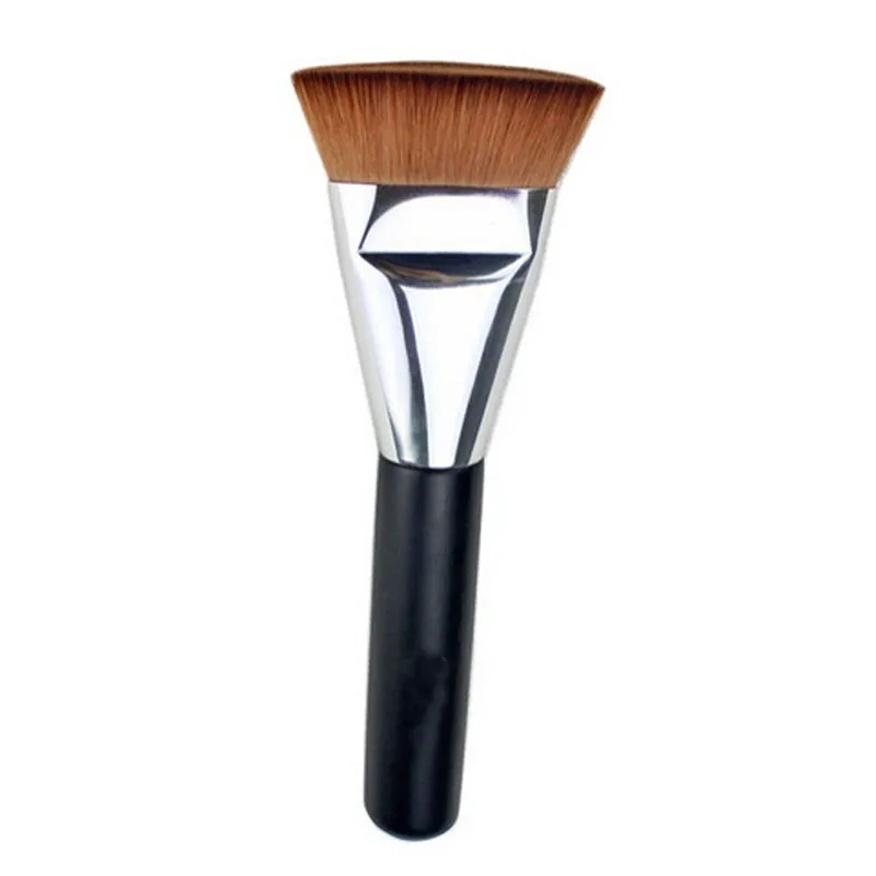 

Professional Women Lady Soft Makeup Flat Contour Blend Brush For Face Blush Brush Foundation Popular Makeup Beauty Tools -35