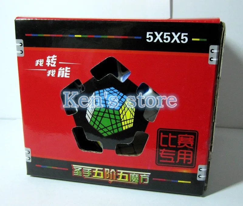 Shengshou SHS Gigaminx Puzzle Cube Professional 5x5x5 ПВХ и матовые наклейки Cubo Puzzle speed Классические игрушки