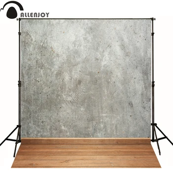 

AllEnjoy photography backdrops Gray mosaic wall floor kids professional vinyl Computer printing cute fashion