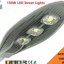 Прямая Маркетинг 150 Вт светодиодный уличный свет 110 V 220 V светодиодный светодиодные уличные лампы Садовый светильник на открытом воздухе IP65 Водонепроницаемый PF 0,95 применить парк плаза