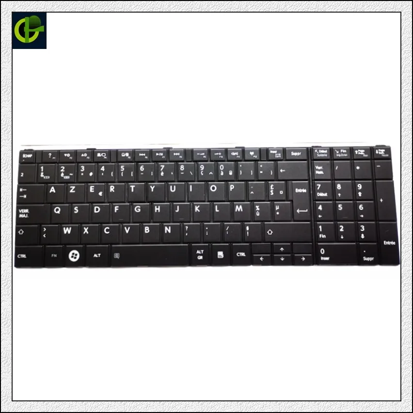 Французская клавиатура для ноутбука TOSHIBA L70-B-10W L70-B-118 L70-B-11H 9Z.N7USU.00F NSK-TV0SU 0F 0KN0-ZW1FR03