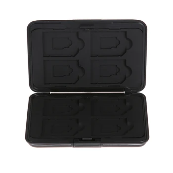

16 slots Micro SD SDXC Storage Holder Memory Card Case Protector Aluminum BLACK Digital Storage Case