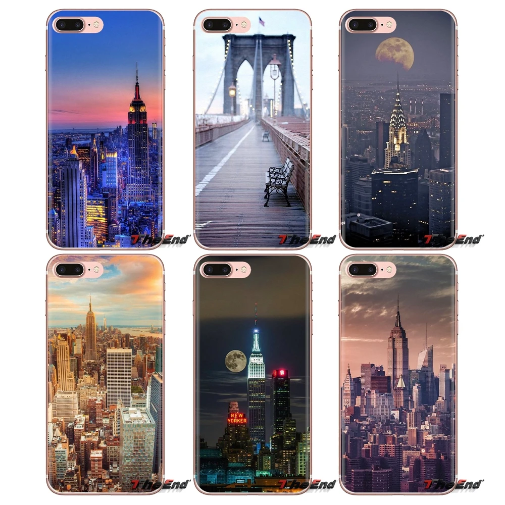 Силиконовый чехол для телефона I Love New York City Нью-Йорк США Huawei G7 G8 P7 P8 P9 P10 P20 P30 Lite Mini Pro
