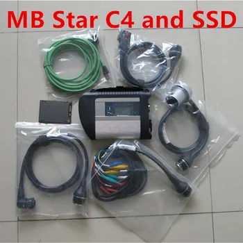 

Good Quality A+++ Mb Star C4 sd connect With SSD Software 2020.3 X/DAS/DTS Star Diagnosis C4 Tools For Cars Trucks