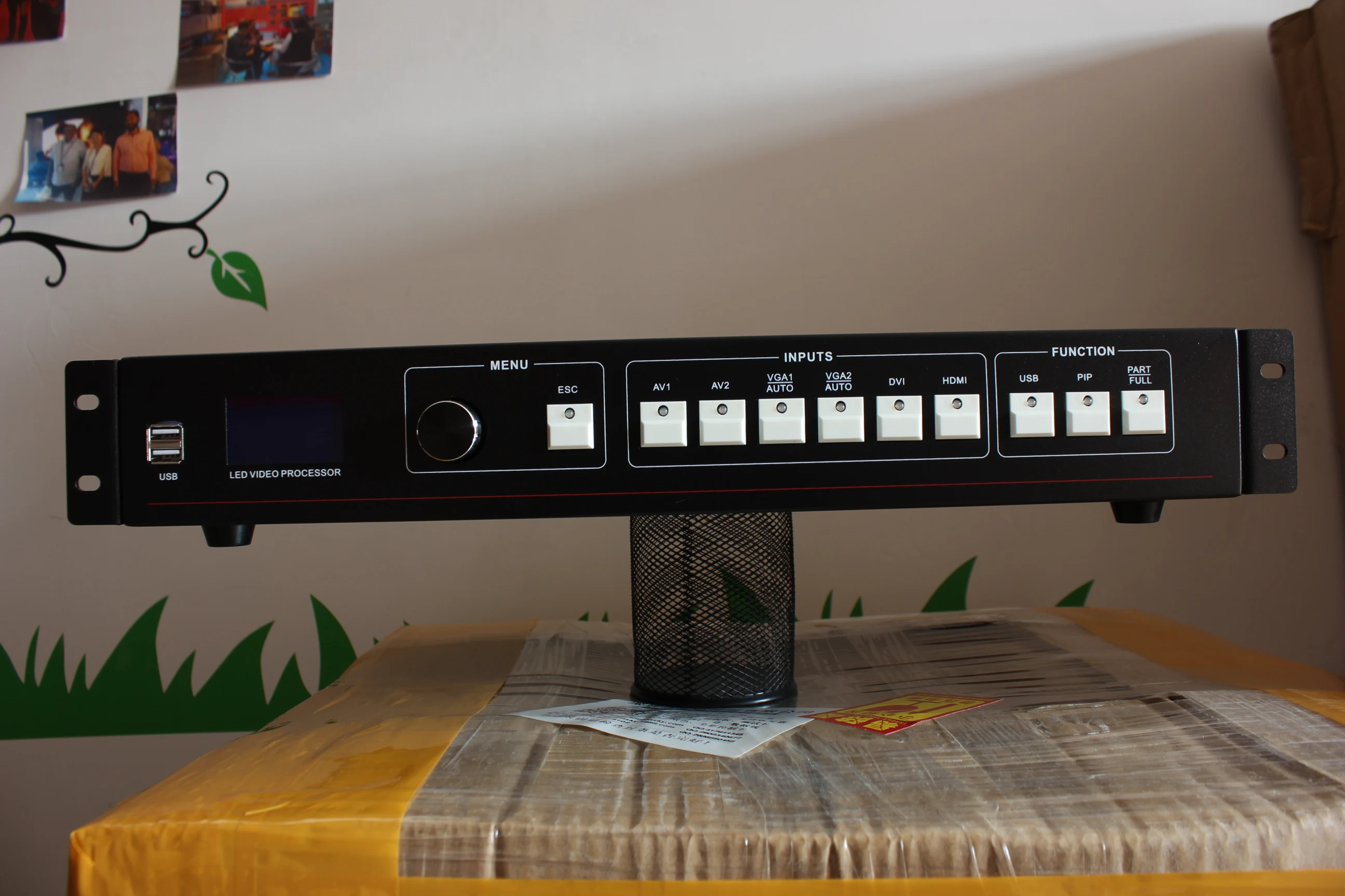 USB video processor with Novastar msd300