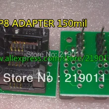 Новинка; Лидер продаж 1 шт. SOP8 для DIP8 EZ Программист конвертер разъема адаптера модуль с 150mil