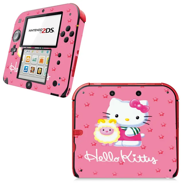 新しいビニールステッカー2枚,スキンステッカー,Nintendo Switch用,2ds 
