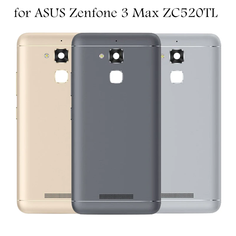 5," для ASUS Zenfone 3 Max ZC520TL задняя крышка аккумулятора задняя крышка корпуса Дверь для Zenfone3 Max ZC520TL стекло запчасти