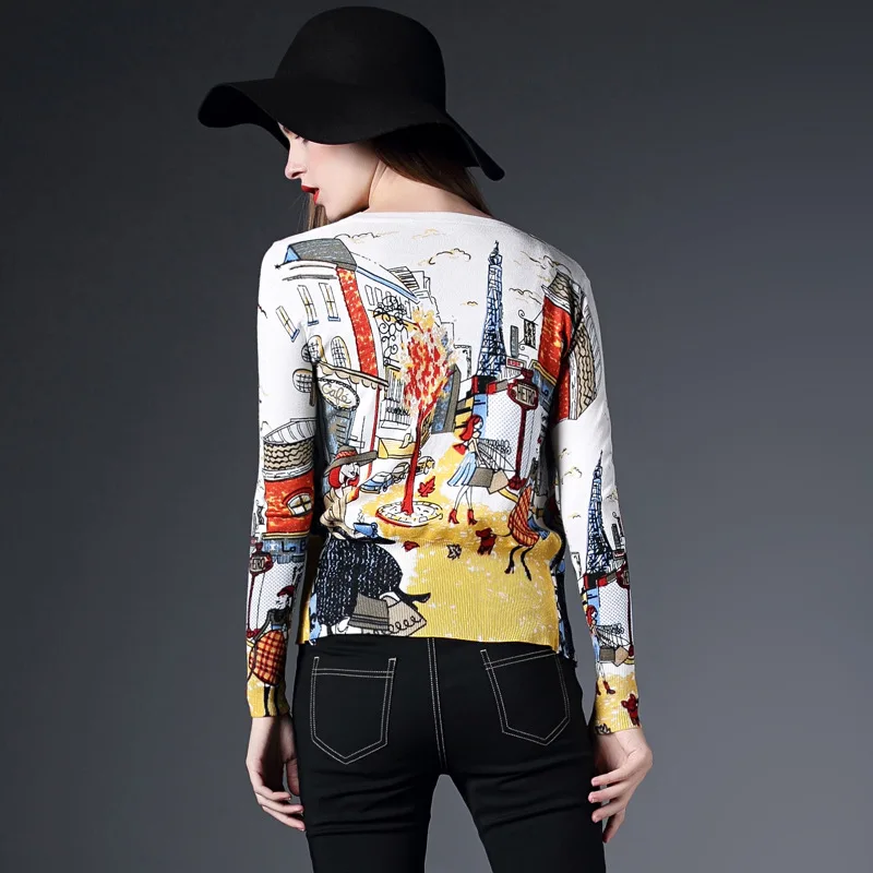 Женский трикотажный кардиган с длинным рукавом V образным вырезом|outerwear sweater|outerwear