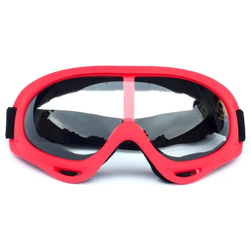Головные кости очки для лыж и сноуборда Moto солнцезащитные очки анти-УФ ветрозащитное спортивное оборудование Профессиональные зимние лыжные очки - Цвет: color 10