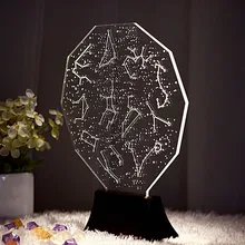 THGS USB 3D LED Table Night Light lamp children s rooms Night Light font b Christmas