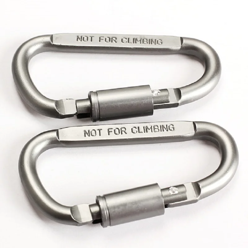 Outdoor Chain Rope Multifunction Buckle Aluminum Alloy Key Ring