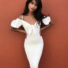 Летнее женское платье оптом черный белый красный бандаж голые плечи платье красное праздничное платье дропшиппинг платье+ костюм