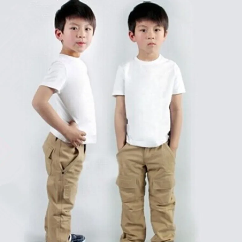 Online Buy Wholesale plain white t shirts children from