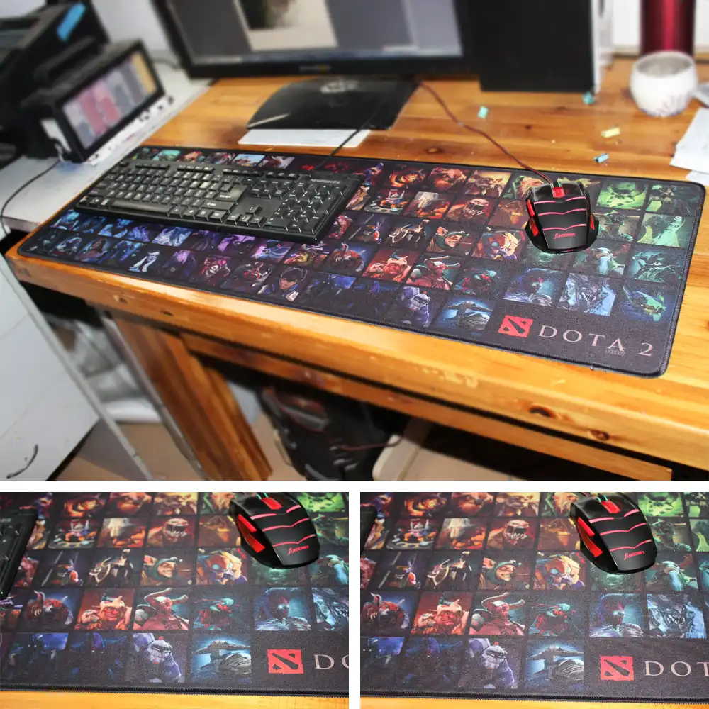 Maiyaca 2018 New Simple Design Speed Dota 2 Game Mousepads Computer Gaming Mouse Pad Gamer Play Mats Version Mousepad