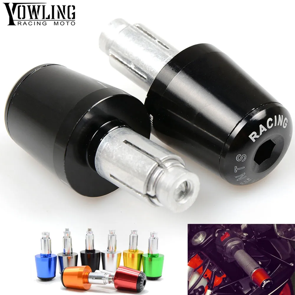 

7/8'' 22 mm CNC motorcycle handlebar handle bar grips ends for SUZUKI 2006-2010 Suzuki GSXR GSX-R 600 750 K6 K7 K8 K9 all year