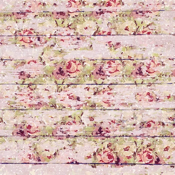 

free shipping wood with flowers photography backdrop newborn children photography backdrop vinyl backdrop 5X5ft F-2016