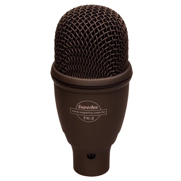 

Superlux FK-2 bass drum microphone instrument pickup microphone for recording Super-cardioid