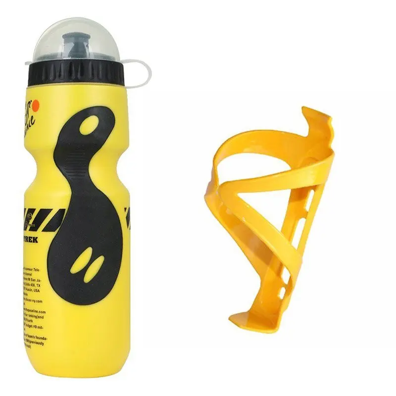2e74a18484dda915fe2f953bd8e5dda8_Mountain Bike Bicycle Cycling Water Drink Bottle 750ML + Holder Cage Portable UK (233)