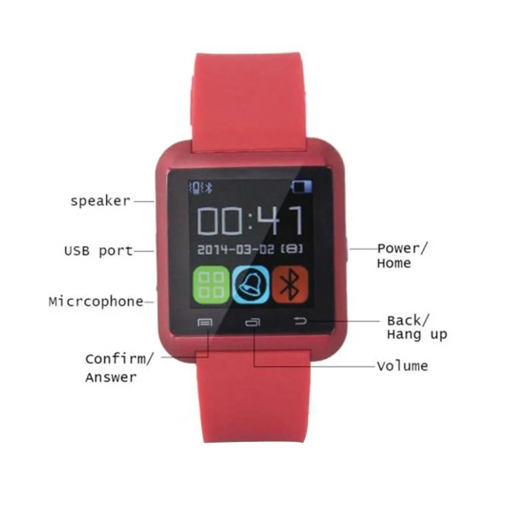 screen touch wrist watch