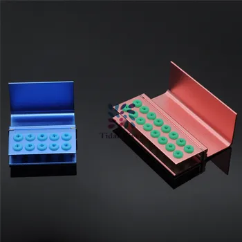 

2/Pcs Dental Burs Cases Tips Disinfection Autoclave Holder Block Sterilizer FG RA - Multifunctional