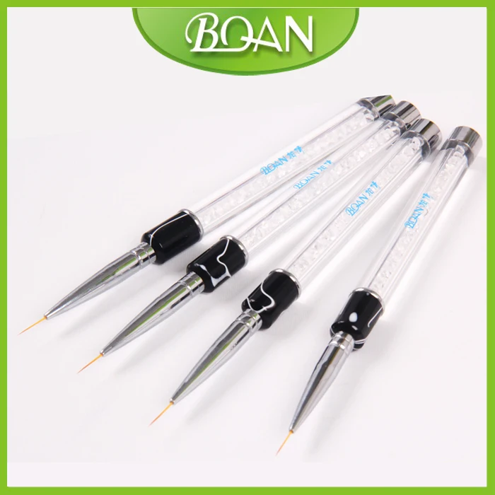 2014 Boqian Newest Design Diamond Liner Brush Acrylic Handle Nail Liner