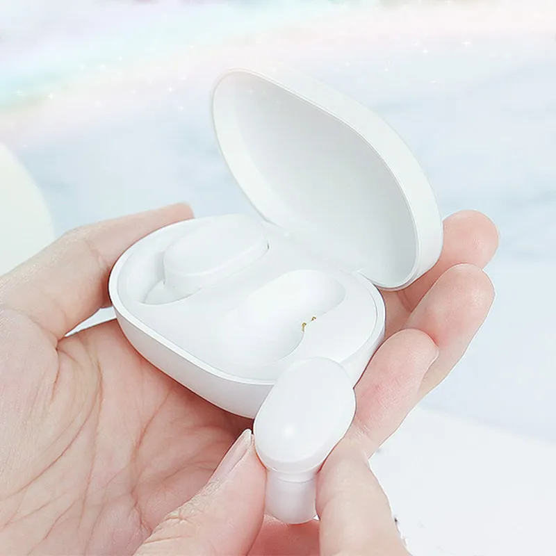 Bluetooth наушники Xiaomi Airdots TWS Молодежная версия стерео Бас BT 5 0 с микрофоном гарнитура
