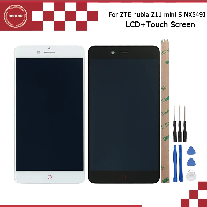 Ocolor для ZTE nubia Z11 mini S NX549J ЖК дисплей и сенсорный экран 5 2 ''для + инструменты клей|5