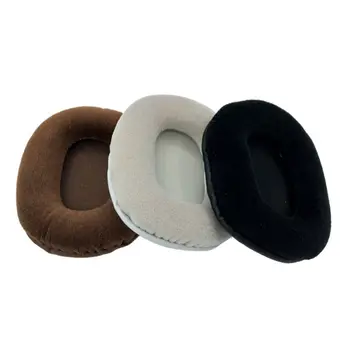 

1 Pair Soft Flannel Ear Pads Earbud Earphone Cushion Replacement for Audio Technica ATH M50 M50X M40 M40X M30 M35 SX1 M50S Dj He