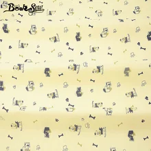 Хлопчатобумажная ткань для шитья в стиле книжного шитья, тканевая Ткань для шитья, дизайн с героями мультфильмов, домашний текстиль, детская простыня, сделай сам, кукла, ремесло, Tissu