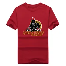 2017 New 100% Cotton Senators Empire T-shirt Star Wars Darth Vader Ottawa T Shirt 0105-18