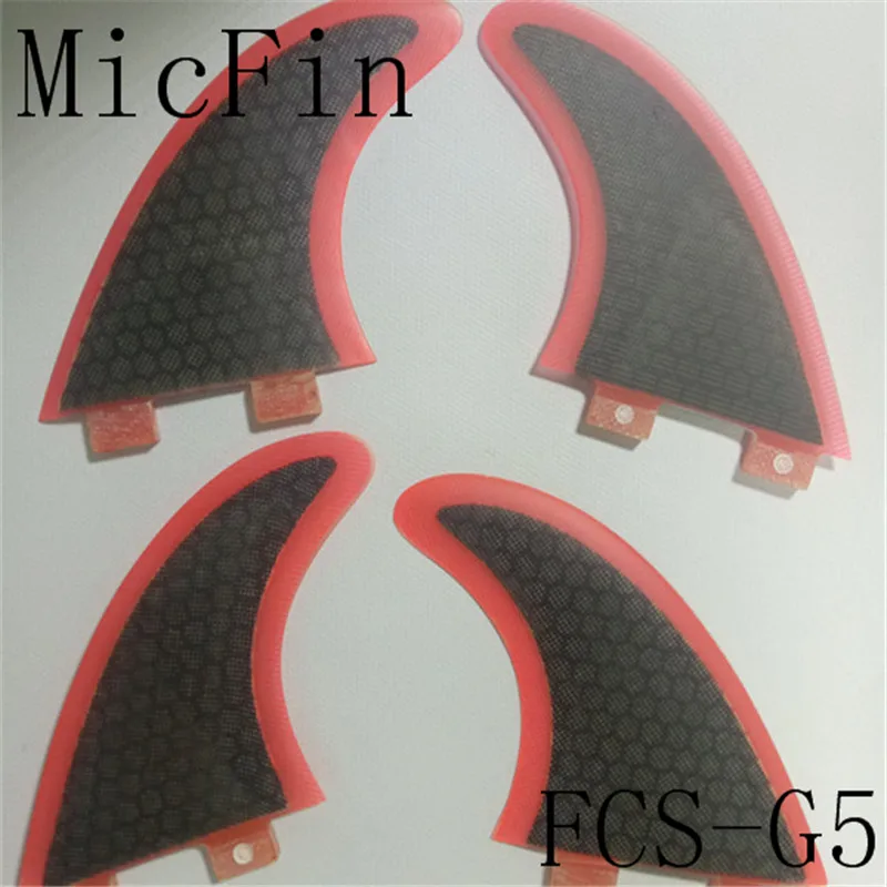 Micfin 2g5 2g3 плавники серфинга GRP серфинг FCS 2 слева и 2 справа 4 шт. quilhas FCS fin Quad плавники
