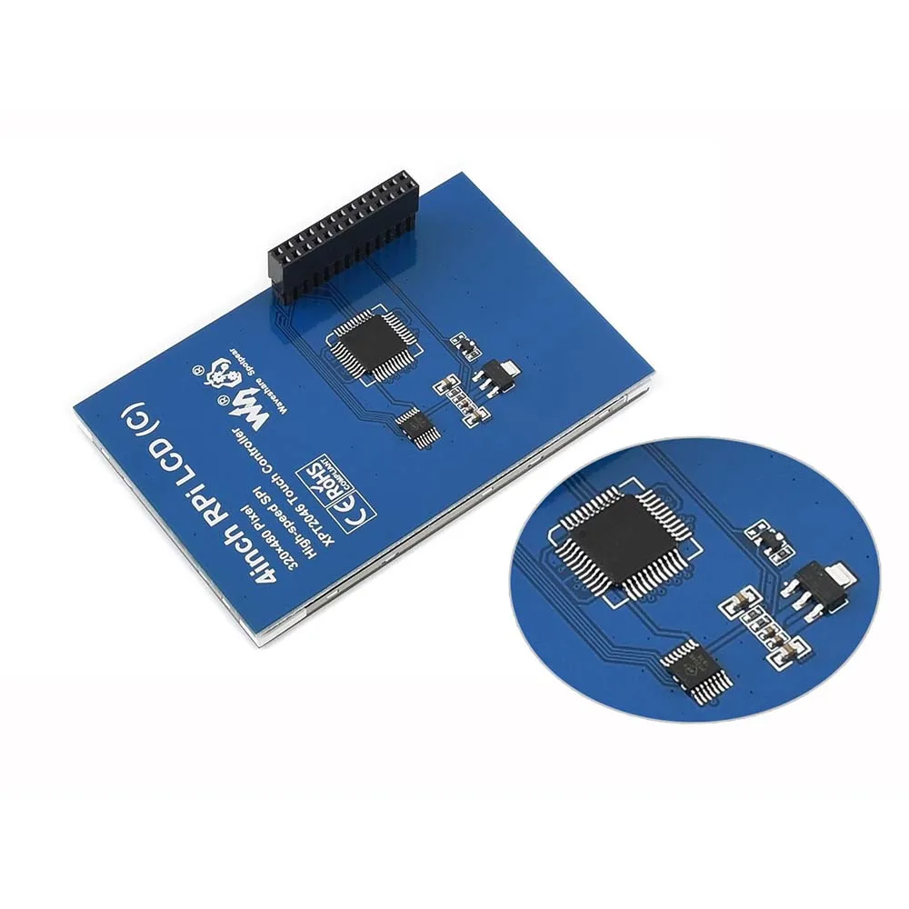 Waveshare 4 дюймовый RPi LCD (C) 480x320 сенсорный экран TFT предназначен для Raspberry Pi 125 МГц