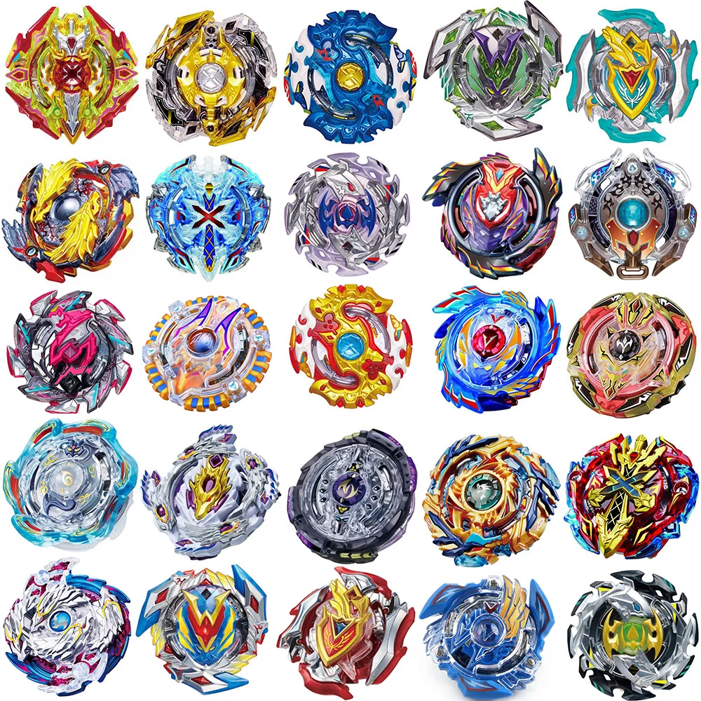 Kai Watch Land juguetes B-127 B-128 B-129 B-130 bebés Toupie Bayblade ráfaga de fusión metálica Dios Spinning Top Bey Blade hojas de juguete