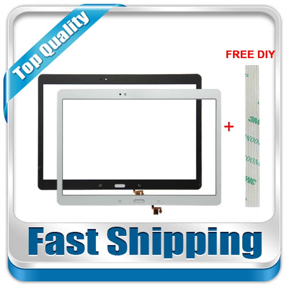 Samsung Galaxy TAB S 10.5/'/' SM-T800 T805 Digitizer Touch Screen Glass Pad Black