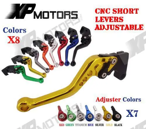 

CNC Short Adjustable Brake Clutch Levers For MOTO GUZZI V7 Racer 2011-2014