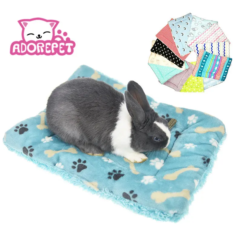 

Rabbit Guinea Pig Hamster Pad Bed Mat Winter Warm Small Animal Dog Squirrel Hedgehog Chinchilla Bed House Nest Cage Accessories