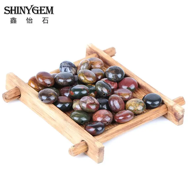 

Бусины из натурального камня, красные, бирюзовые, 12 мм