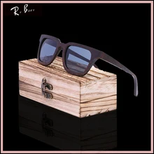 RTBOFY 2017 New Fashion Wood Sunglasses Polarized Handmade Wooden Sun Glasses Brand Designer Eyeglasses For Men Women ZB01