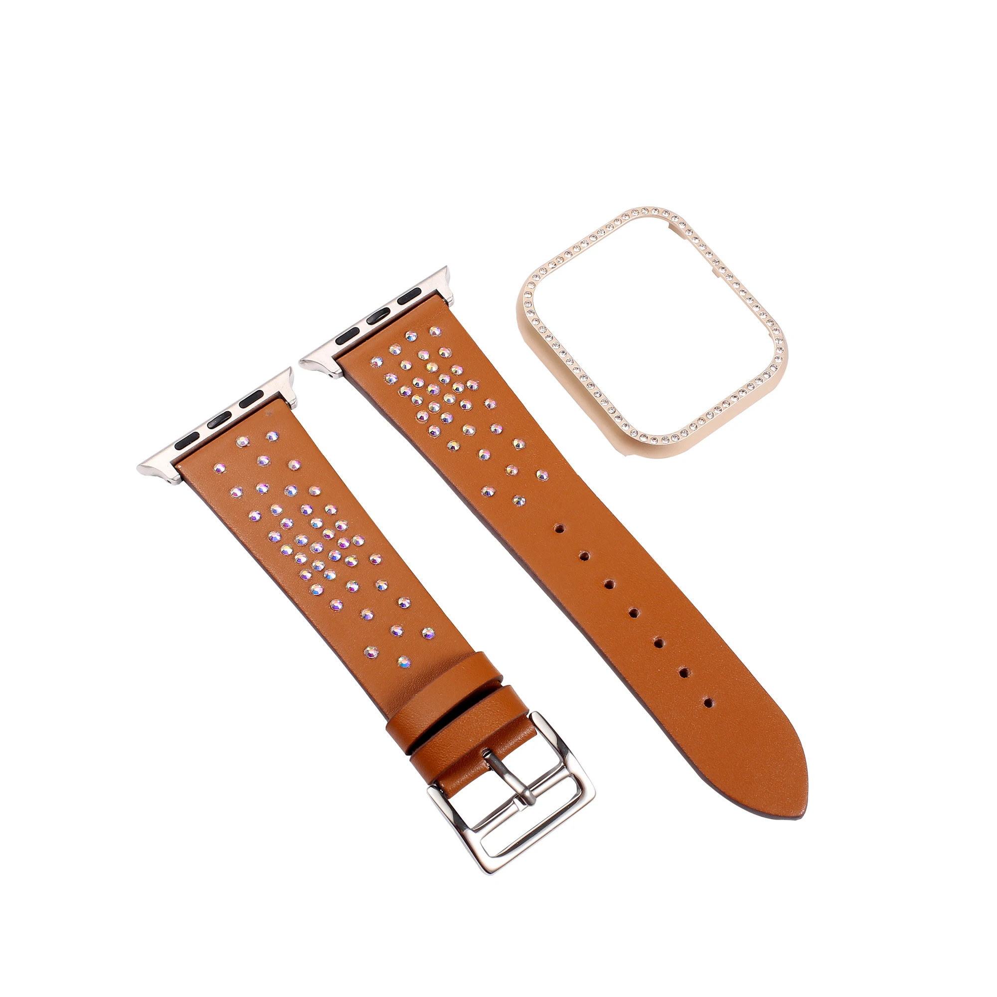 Ремешок из натуральной кожи для apple watch 4 ремешка 42 мм 38 ремешок iwatch 44 40 3/2/1