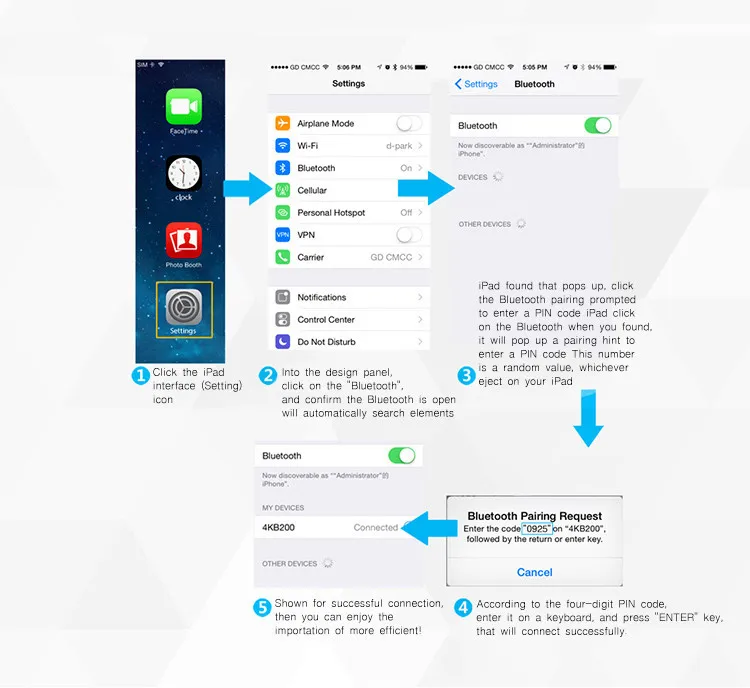 Для iPad 5/6 Air/Air2 Pro 9,7 дюймов планшет с защитной ультра-тонкой беспроводной Bluetooth клавиатурой из искусственной кожи чехол